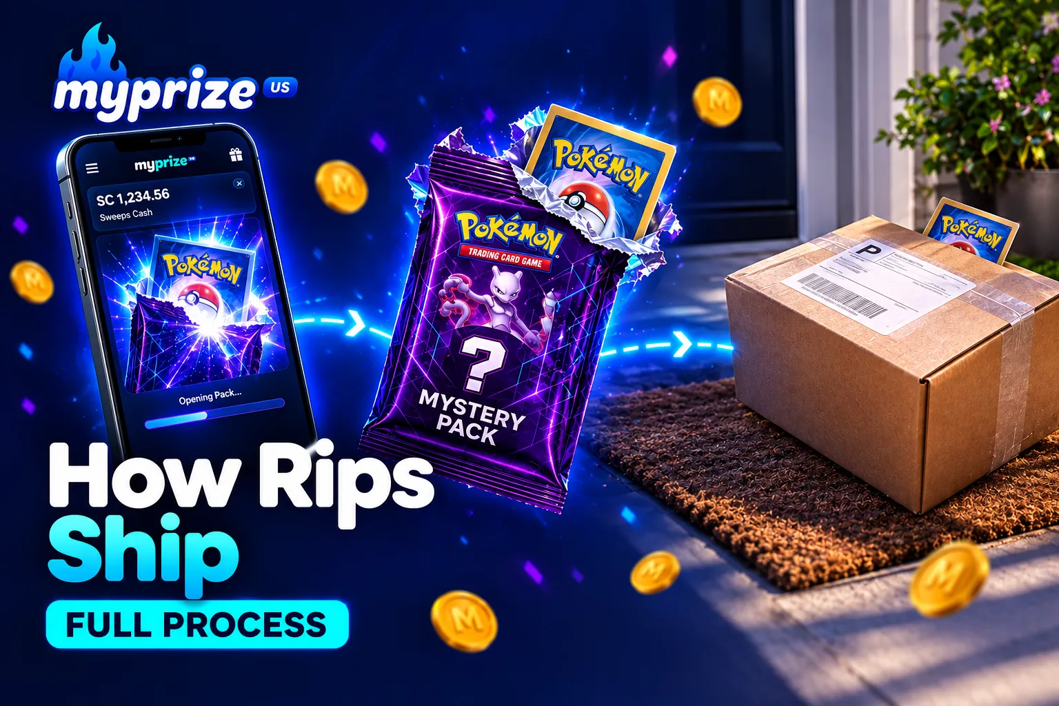 Pokemon Rip and Ship Online: How Your Card Gets Home