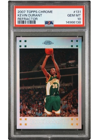 A chase card pulled from a MyPrize Multi-Sport Grail pack